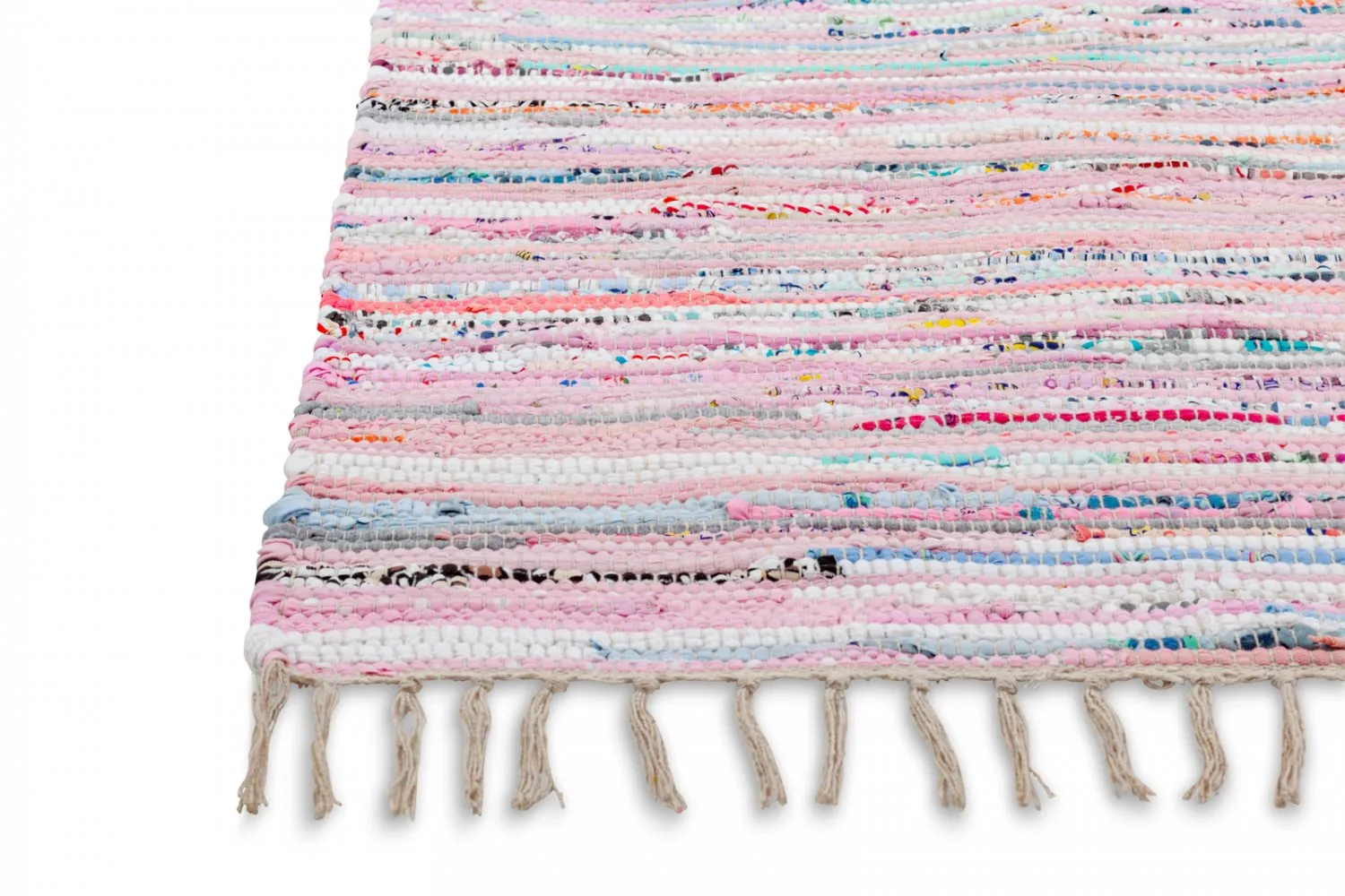 Flickenteppich - Delhi (rosa)