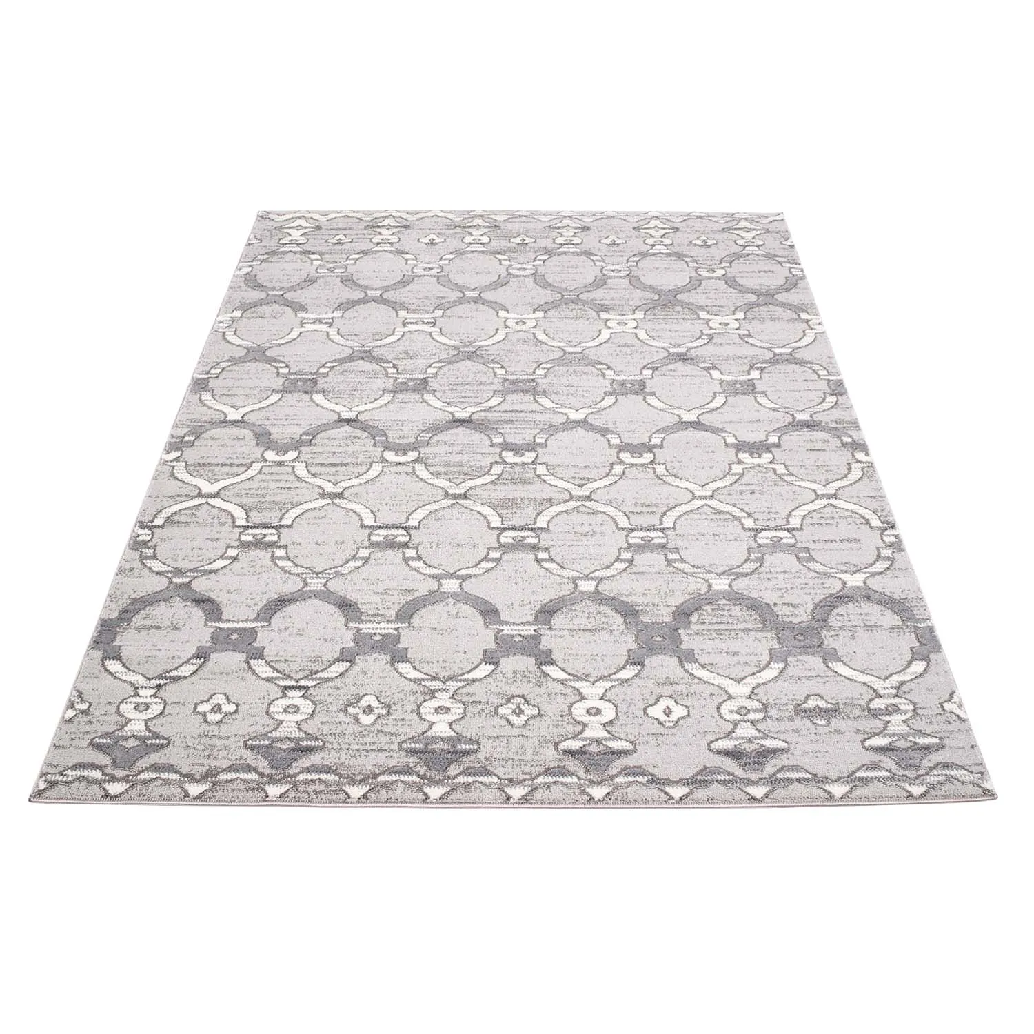 Wilton-Teppich - Aires (grau)