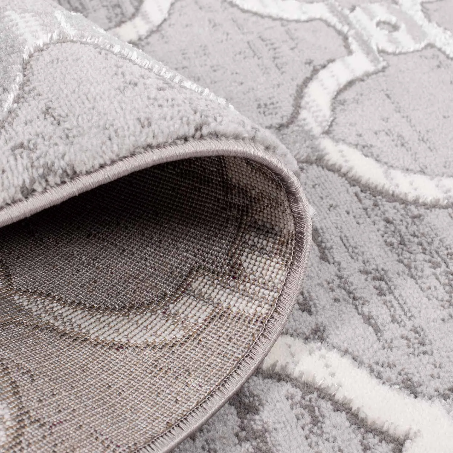 Wilton-Teppich - Aires (grau)