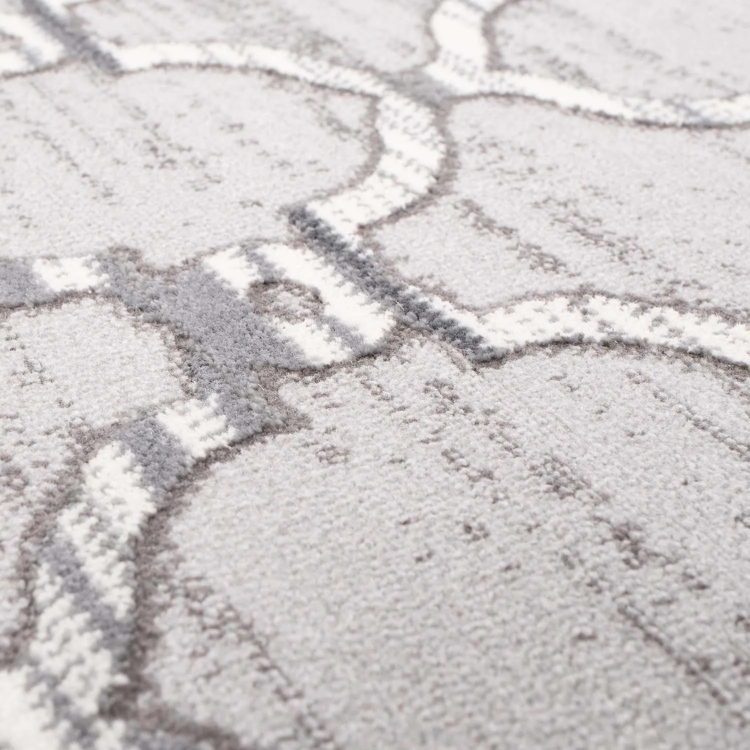 Wilton-Teppich - Aires (grau)