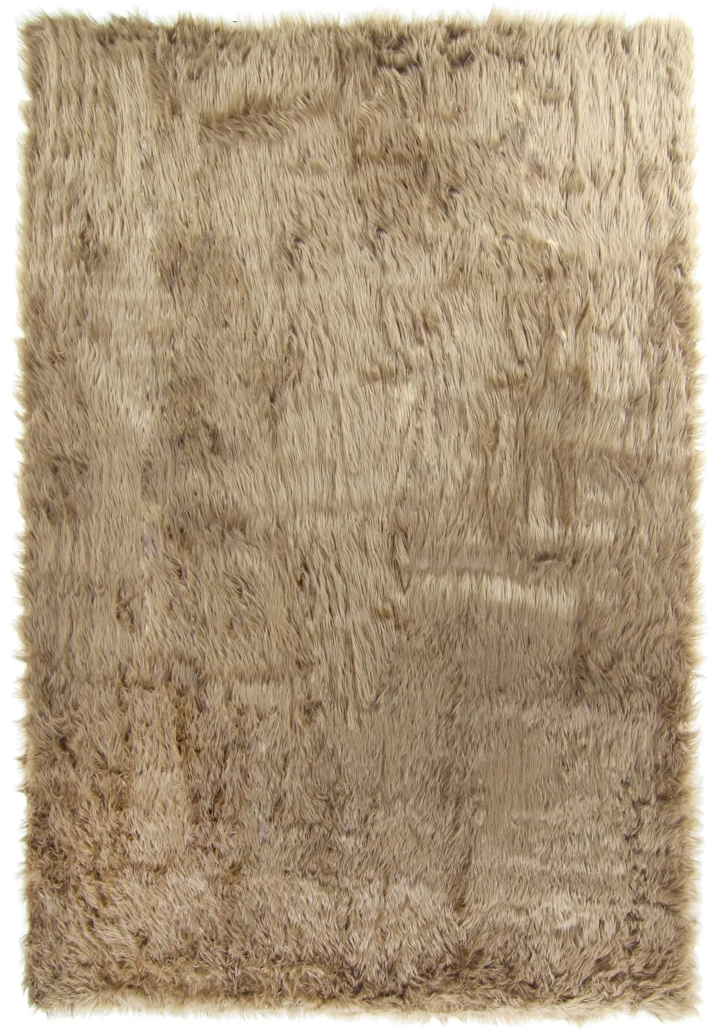 Tapis à poils longs - Pomaire (marron)