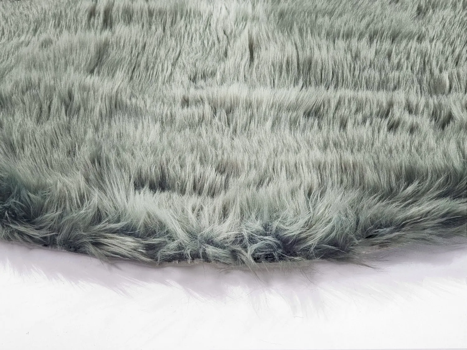 Runde Teppiche - Pomaire (grau/grün)