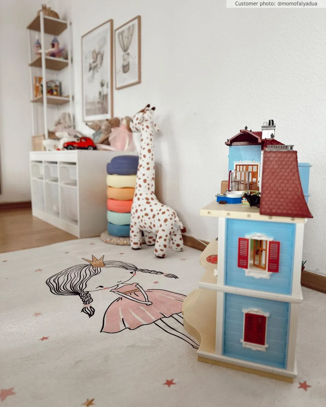 Kinderteppich - Princess (rosa)
