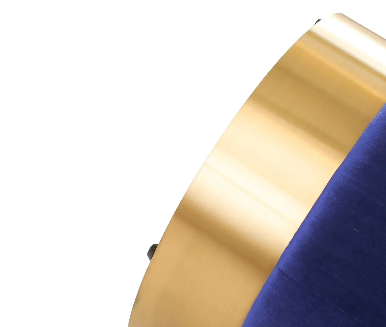 Sitzpoufs samt - Copenhagen (Blau)