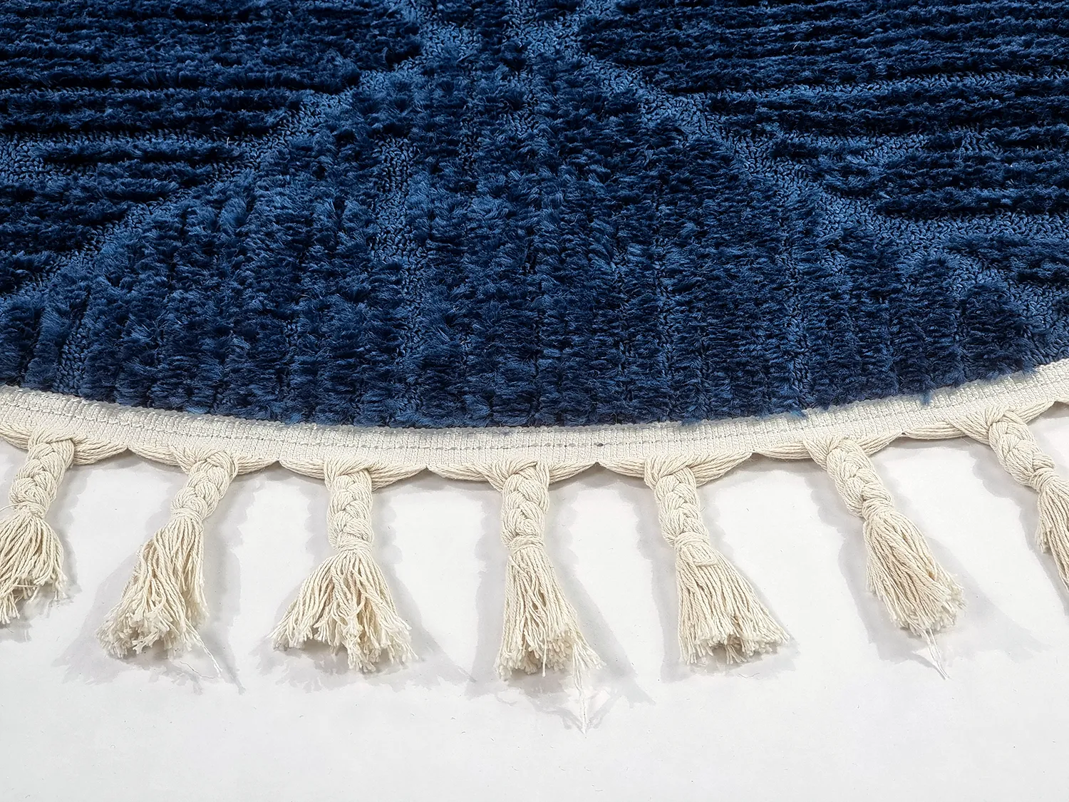 Runde Teppiche - Dallas (blau)