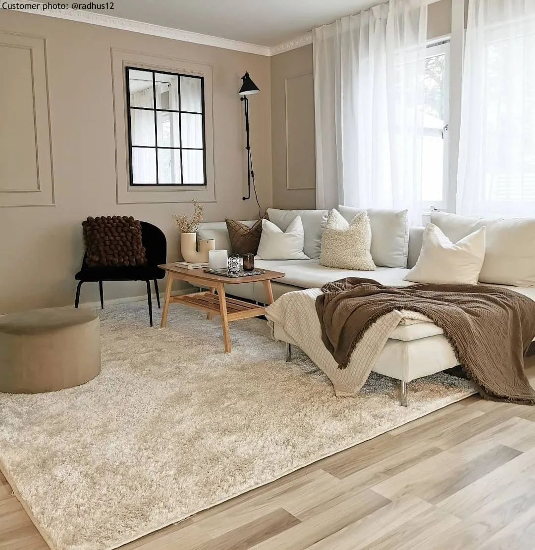 Hochflorteppiche - Cosy (beige)