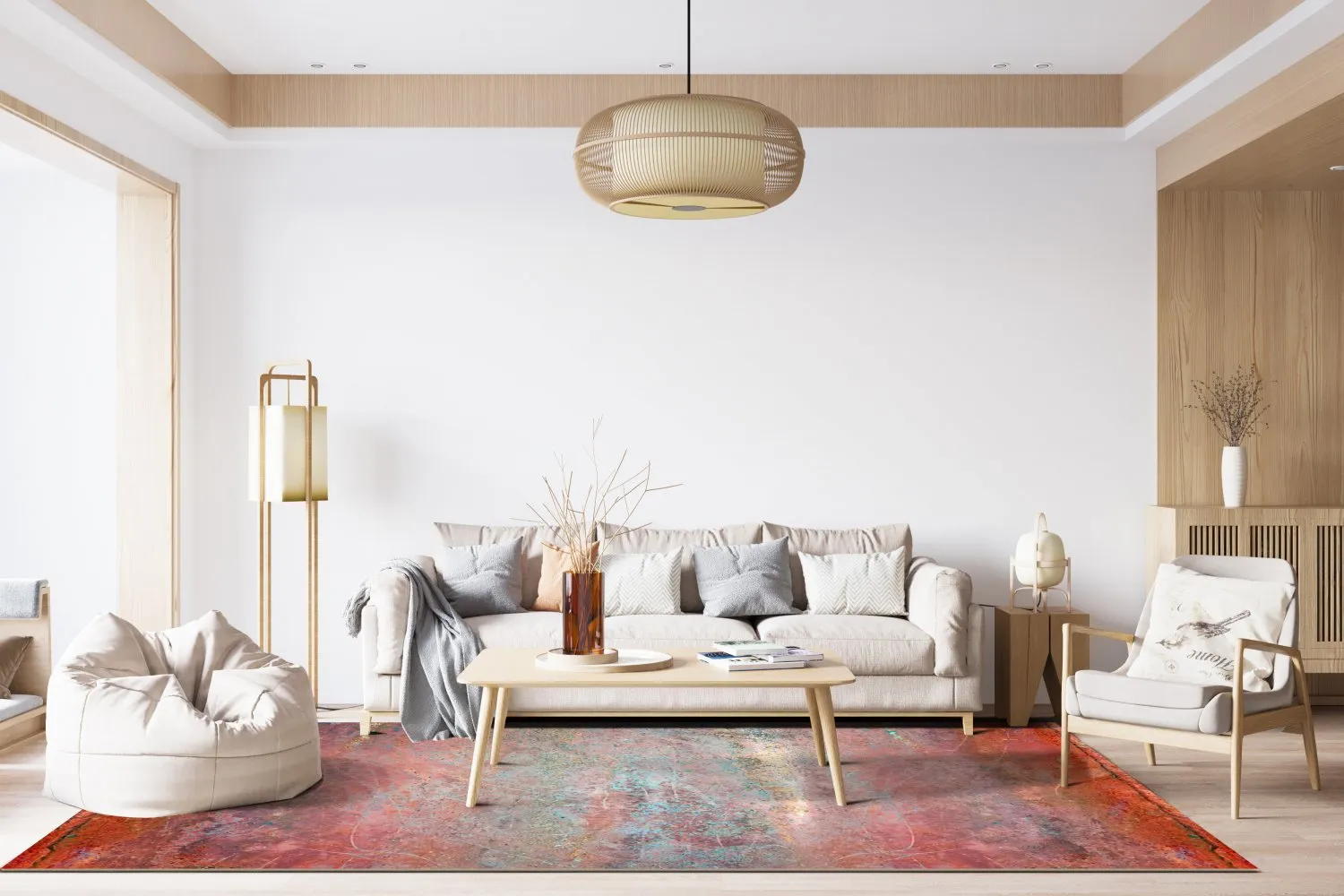 Wilton-Teppich - Mare (rot)