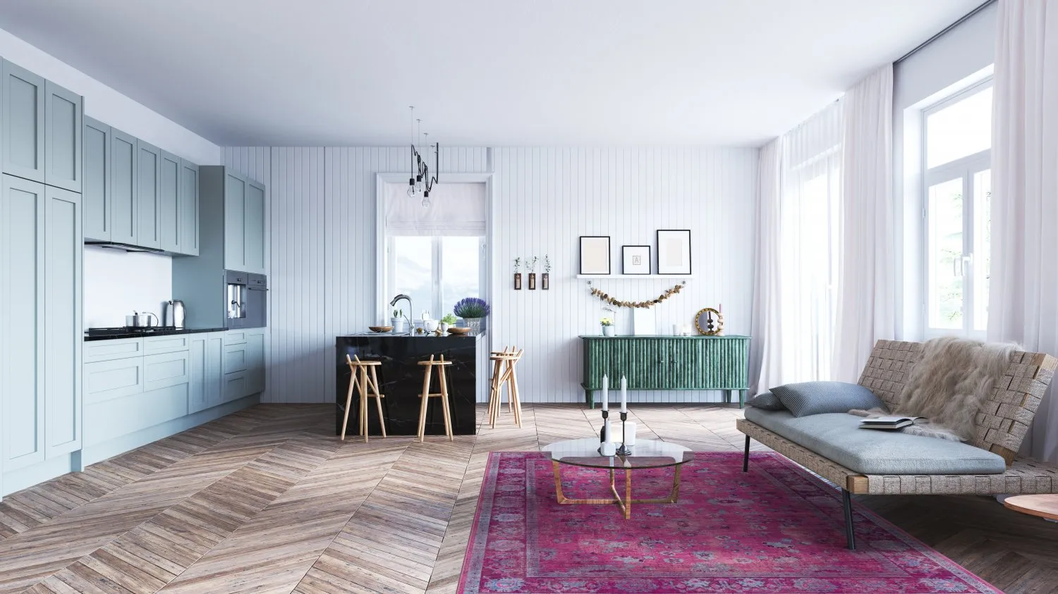 Wilton-Teppich - Gombalia (violett)