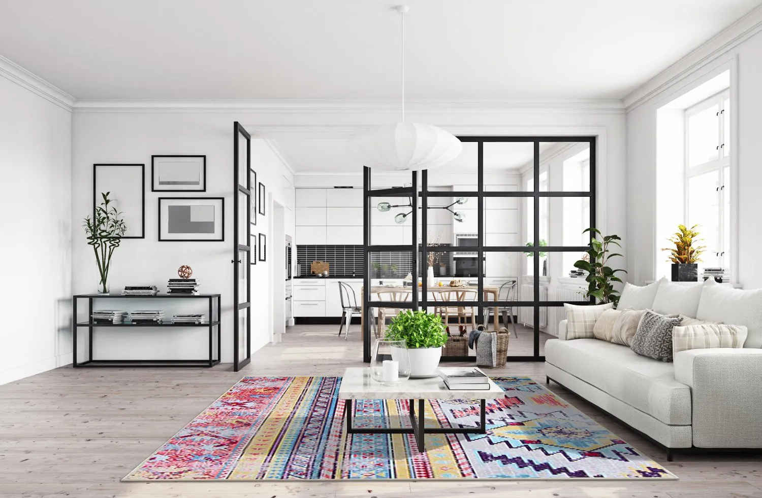 Wilton-Teppich - Lemons (multi)