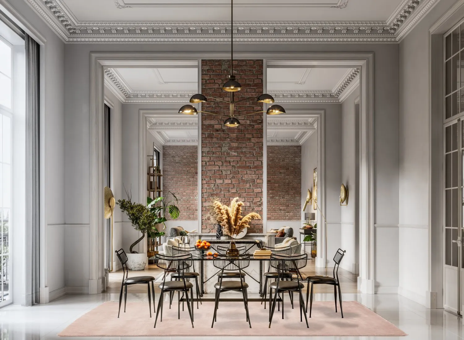 Recycled PET with viscose look (hellbraun)