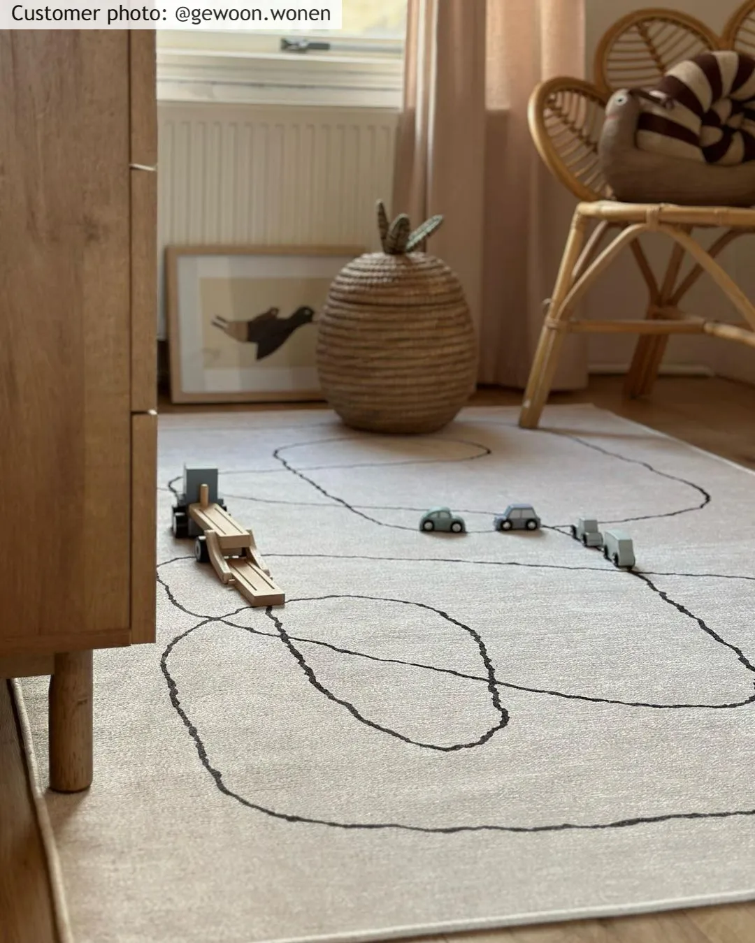 Wilton-Teppich - Rosetta (grau)