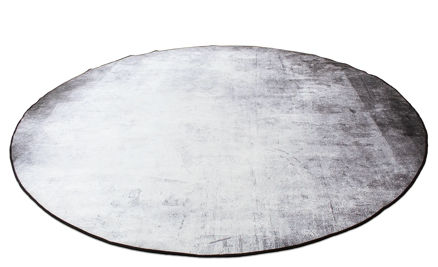 Tapis rond - Rosia (bleu/gris)