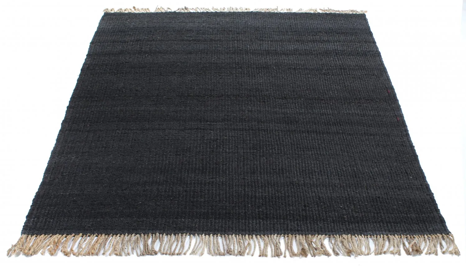 Juteteppich - Nawa (jute/schwarz)