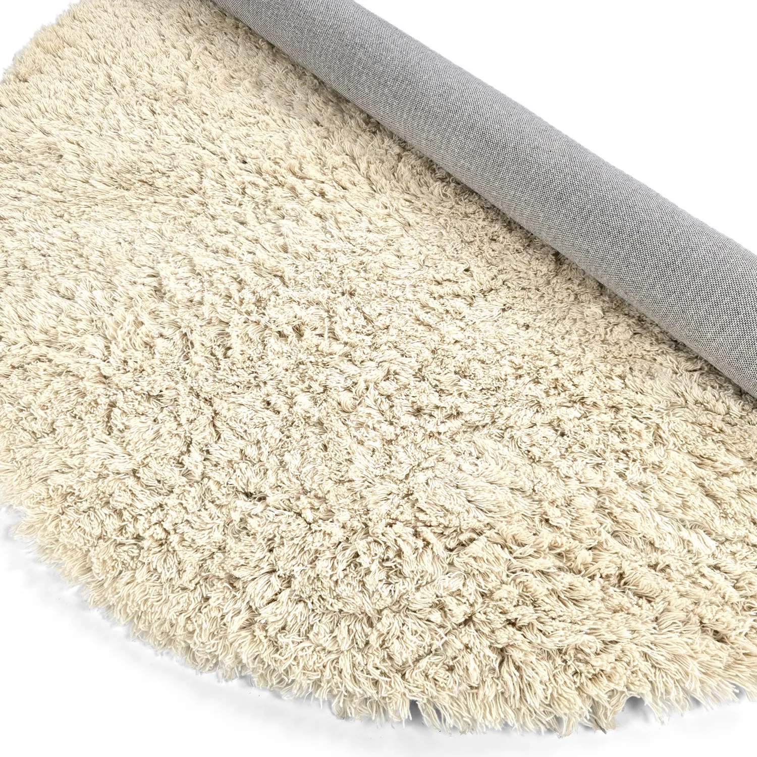 Rund Teppich - Aliste Wool Shaggy (alabaster gleam)
