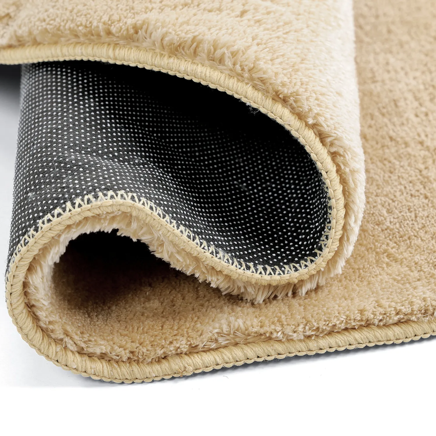 Tapis rond - Aranga Super Soft Fur (beige foncé)