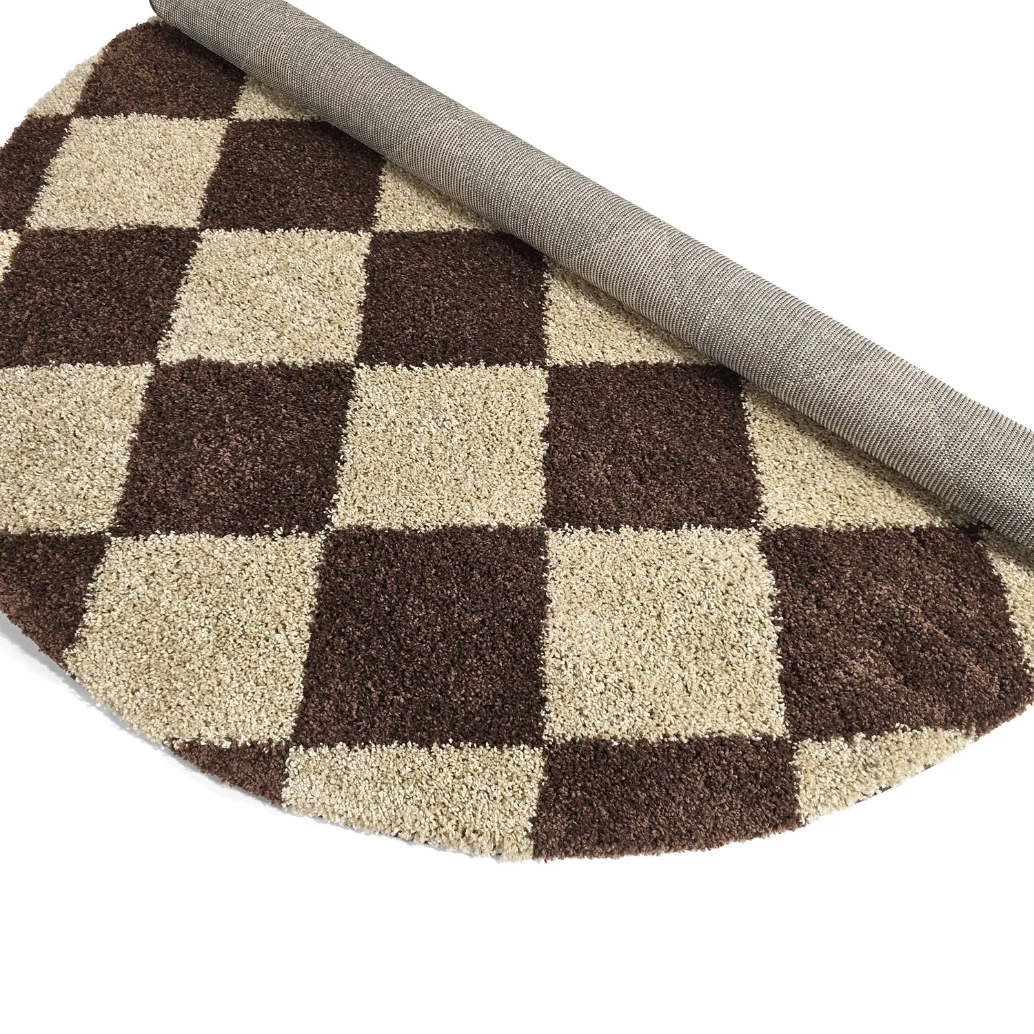 Tapis ronds - Albi (marron/beige)