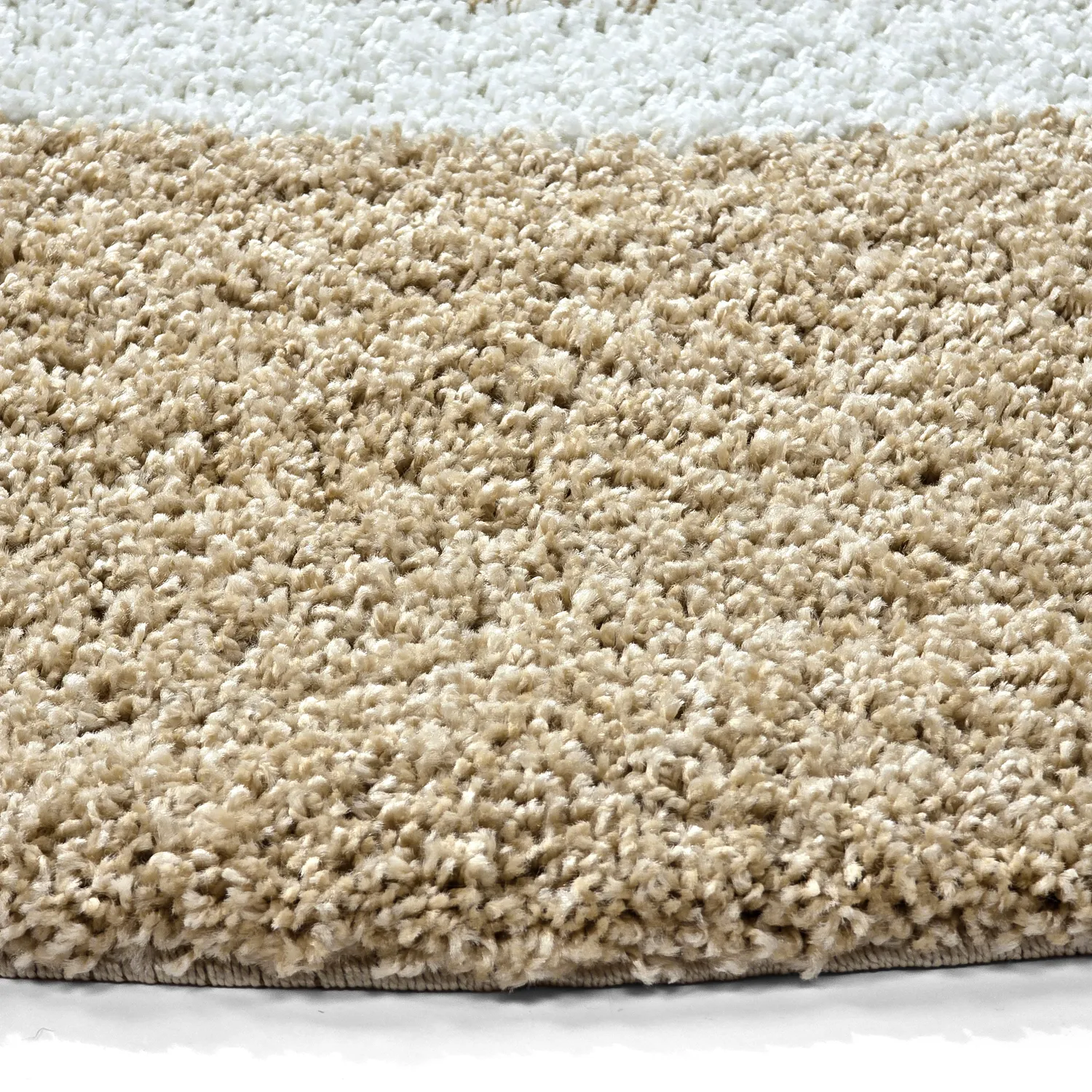 Runde Teppiche - Alsace (beige/weiß/braun)