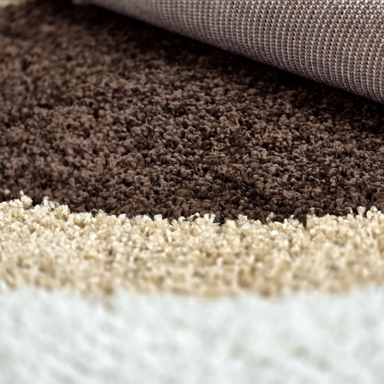 Runde Teppiche - Alsace (beige/weiß/braun)