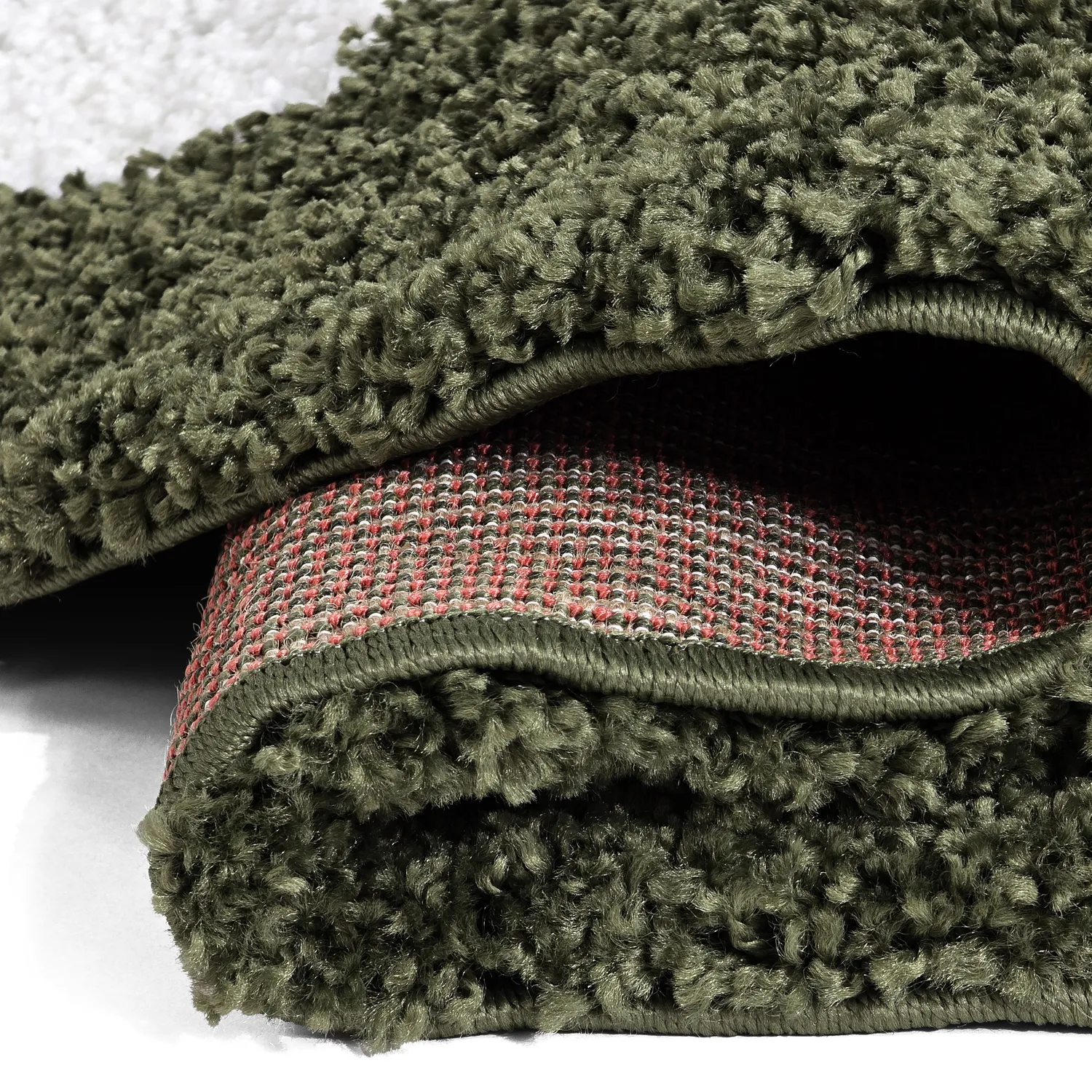 Runde Teppiche - Asilah (grün/weiß)