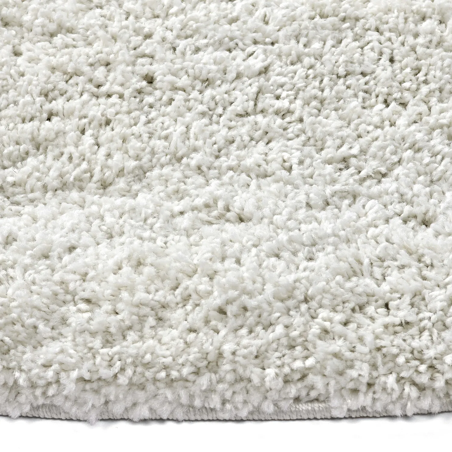 Runde Teppiche - Gordes (orange/weiß)