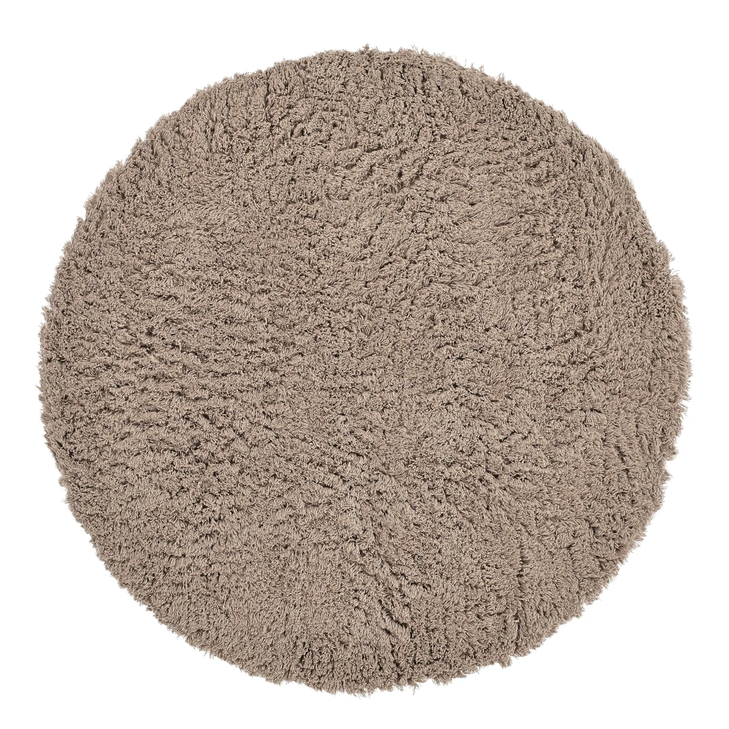 Rund Teppich - Aliste Wool Shaggy (braun)