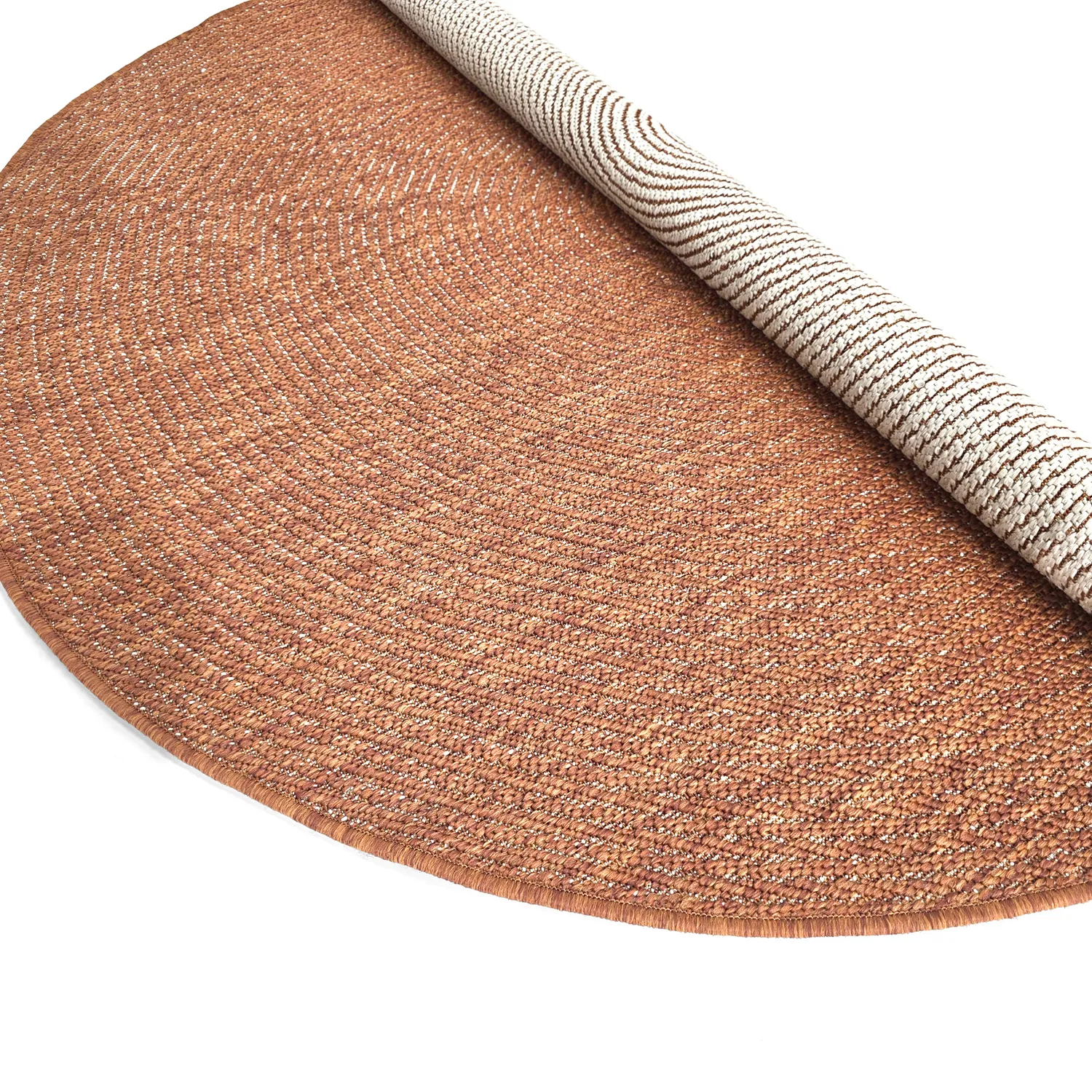 Rund Teppich - Indoor/Outdoor Arlo (orange)