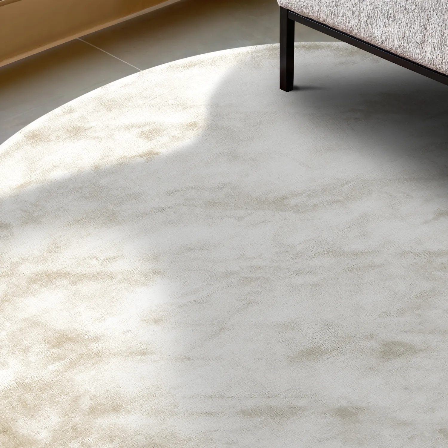 Rund Teppich - Jodhpur Special Luxury Edition (offwhite)