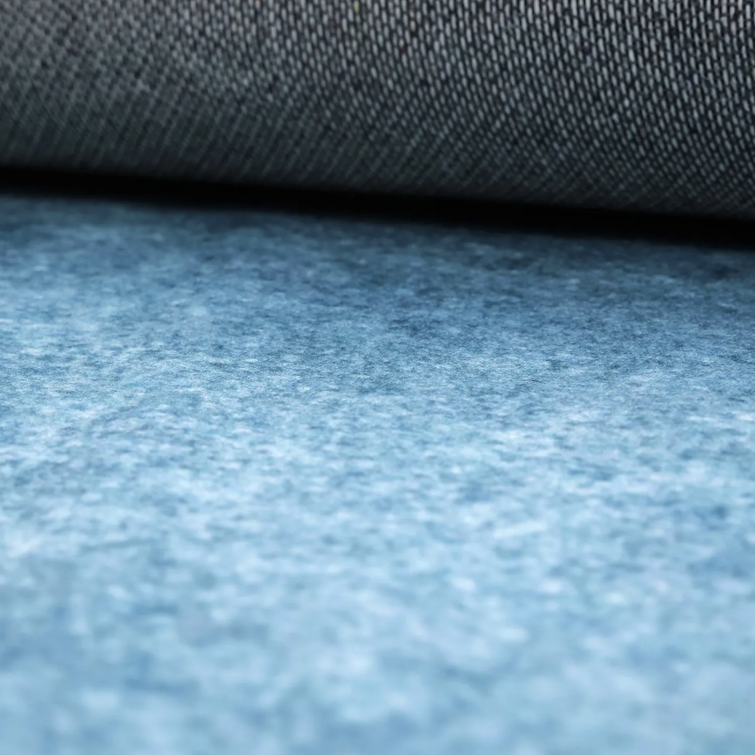 Tapis rond - Lynton (bleu)