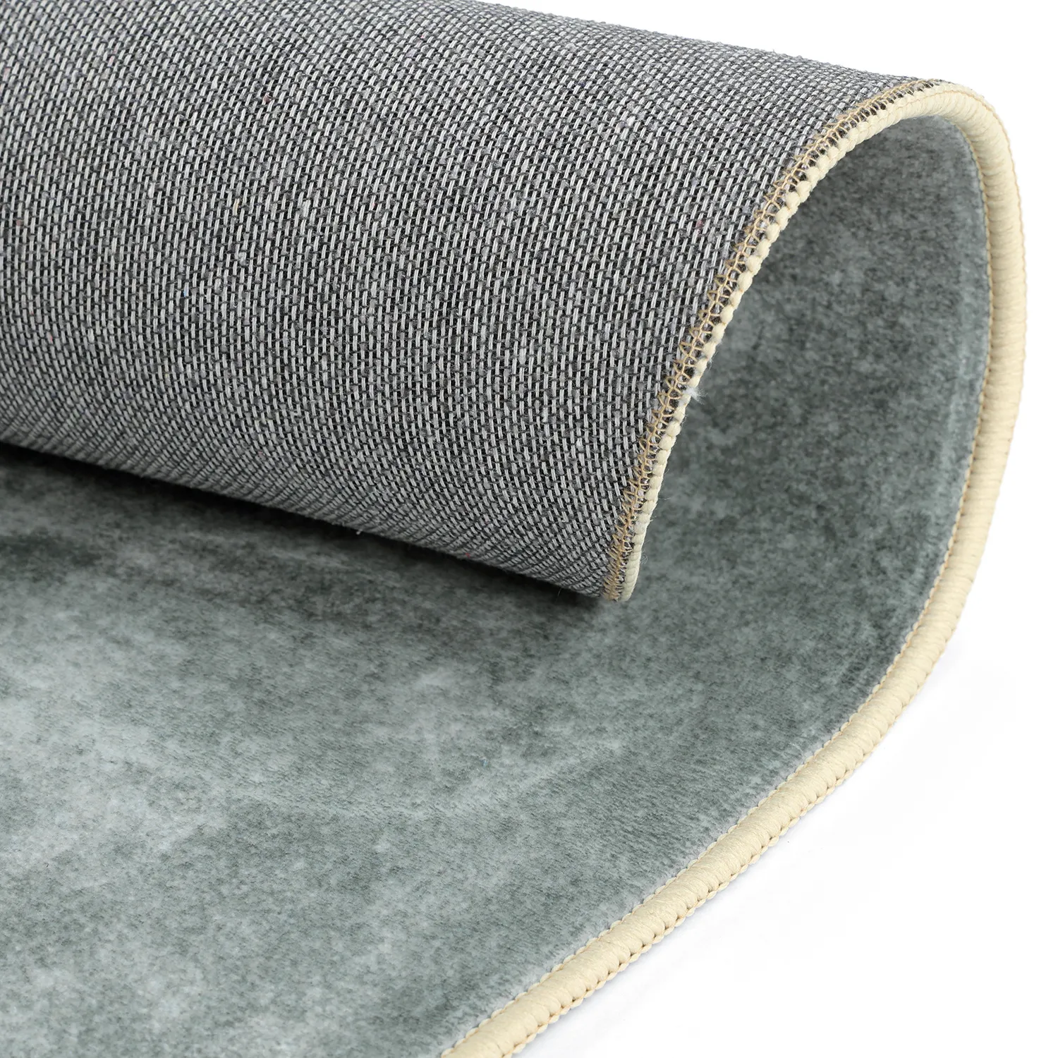 Tapis rond - Lynton (gris)