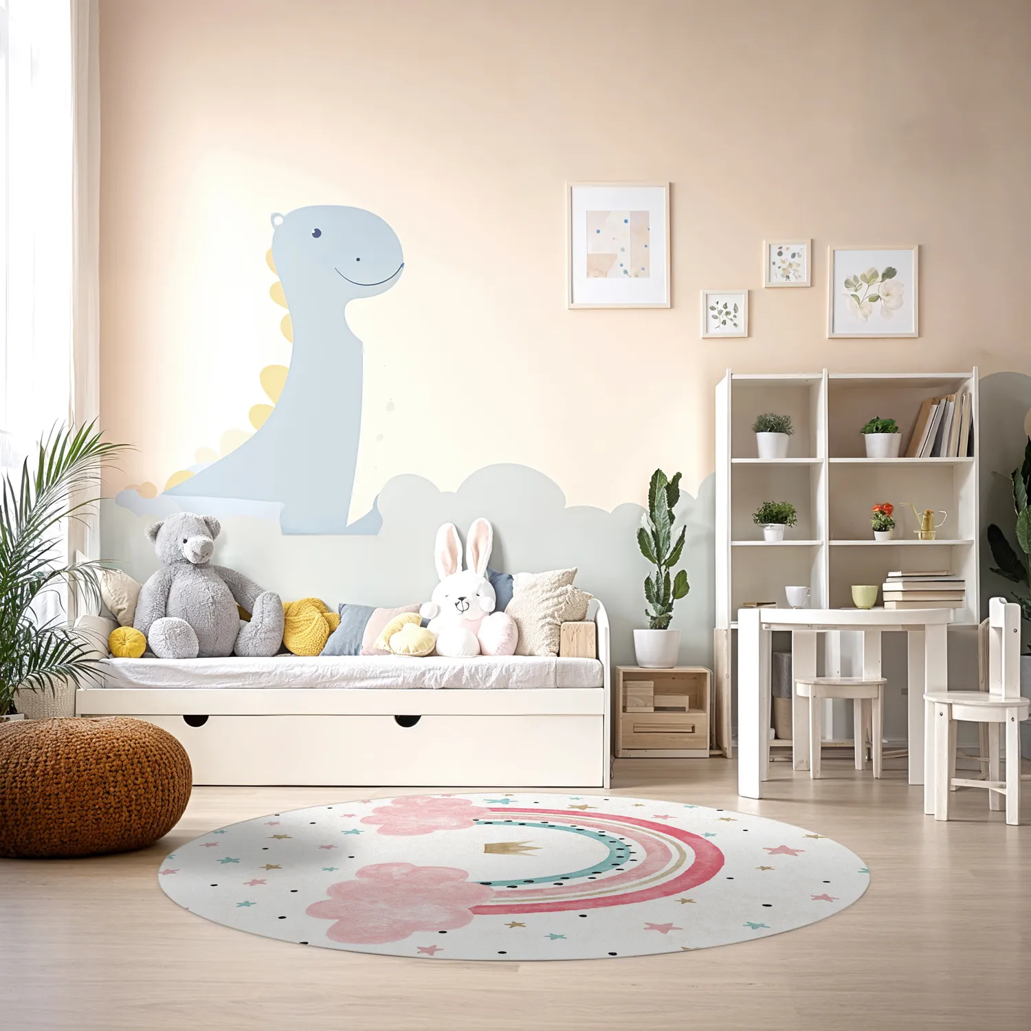 Runde Teppiche - Rainbow (multi)