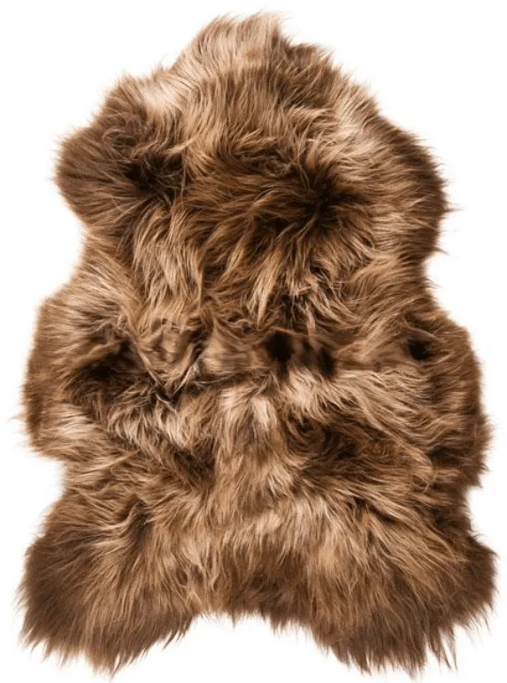 Peau de mouton d’Islande (brun)