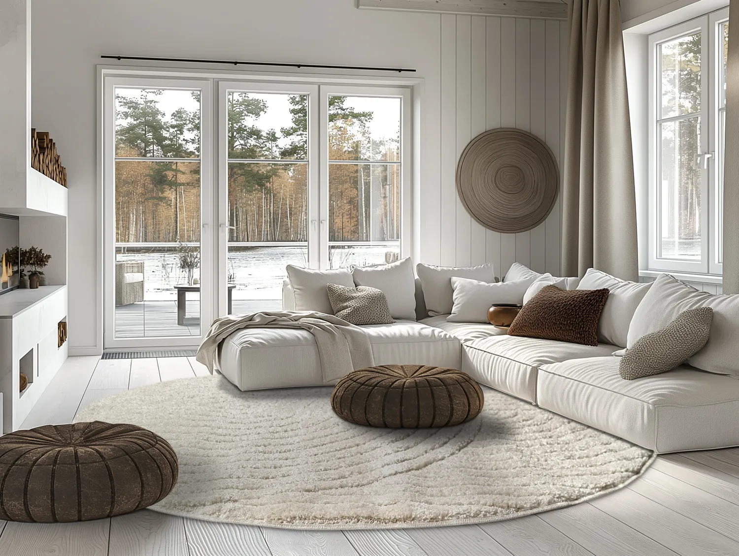 Runde Teppiche - Wendy (offwhite)