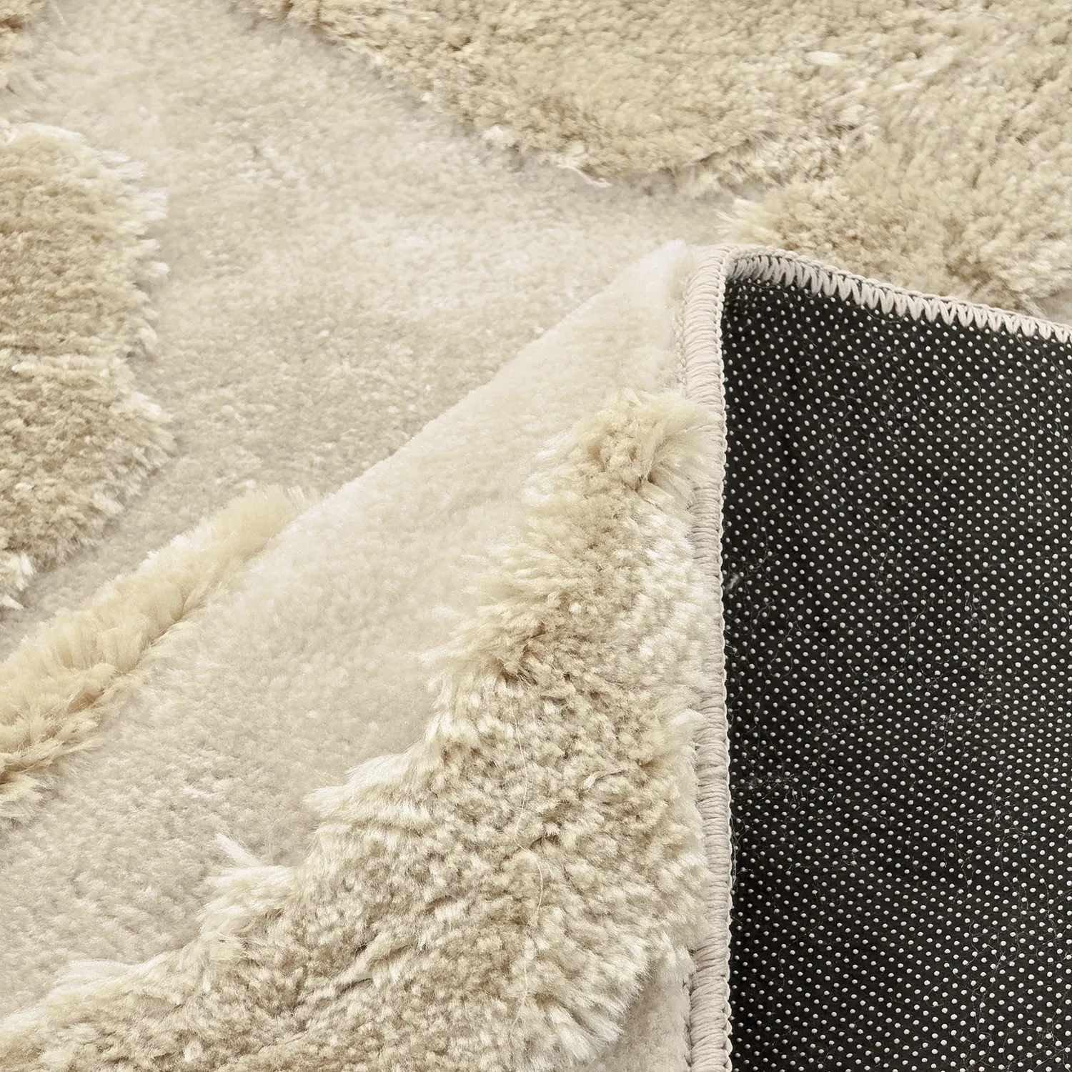 Hochflorteppiche - Akaba (creme/beige)