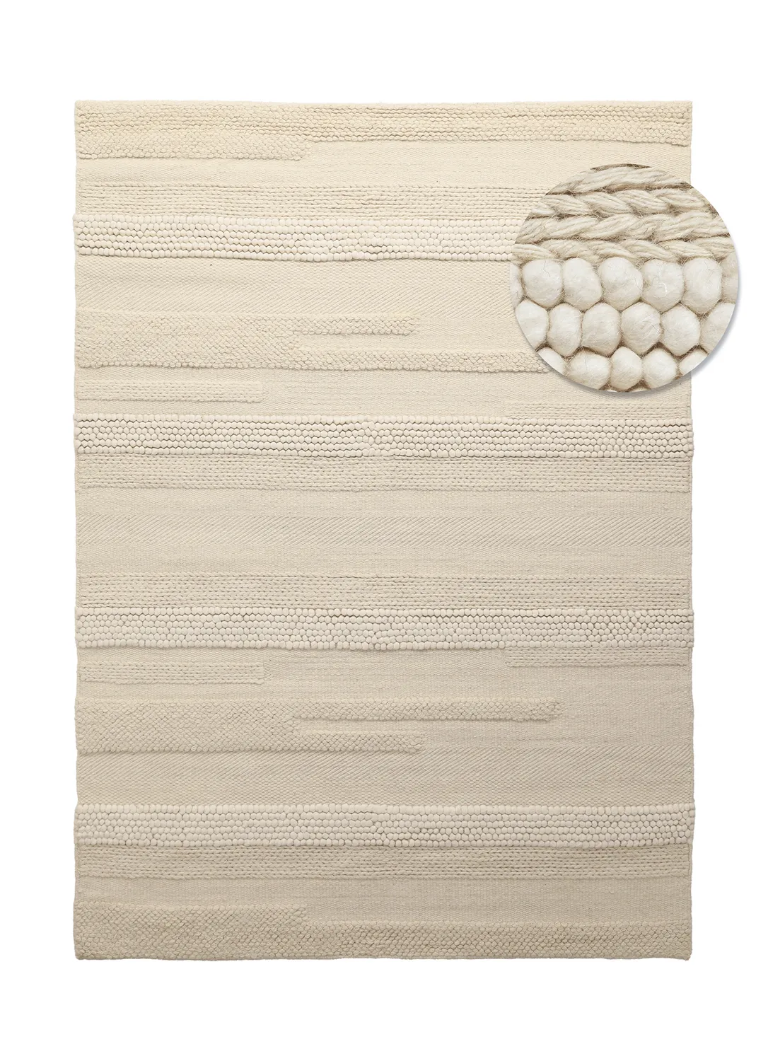 Wollteppich - Almaty (creme)