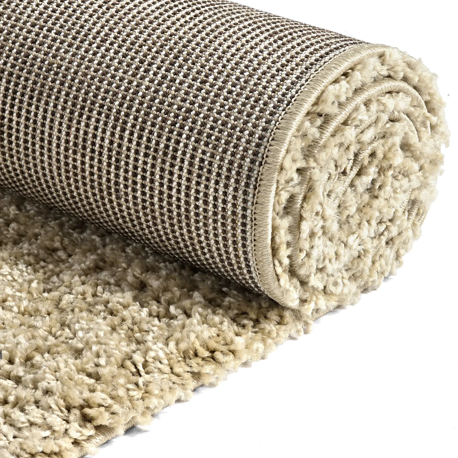 Hochflorteppiche - Alsace (beige/weiß/braun)