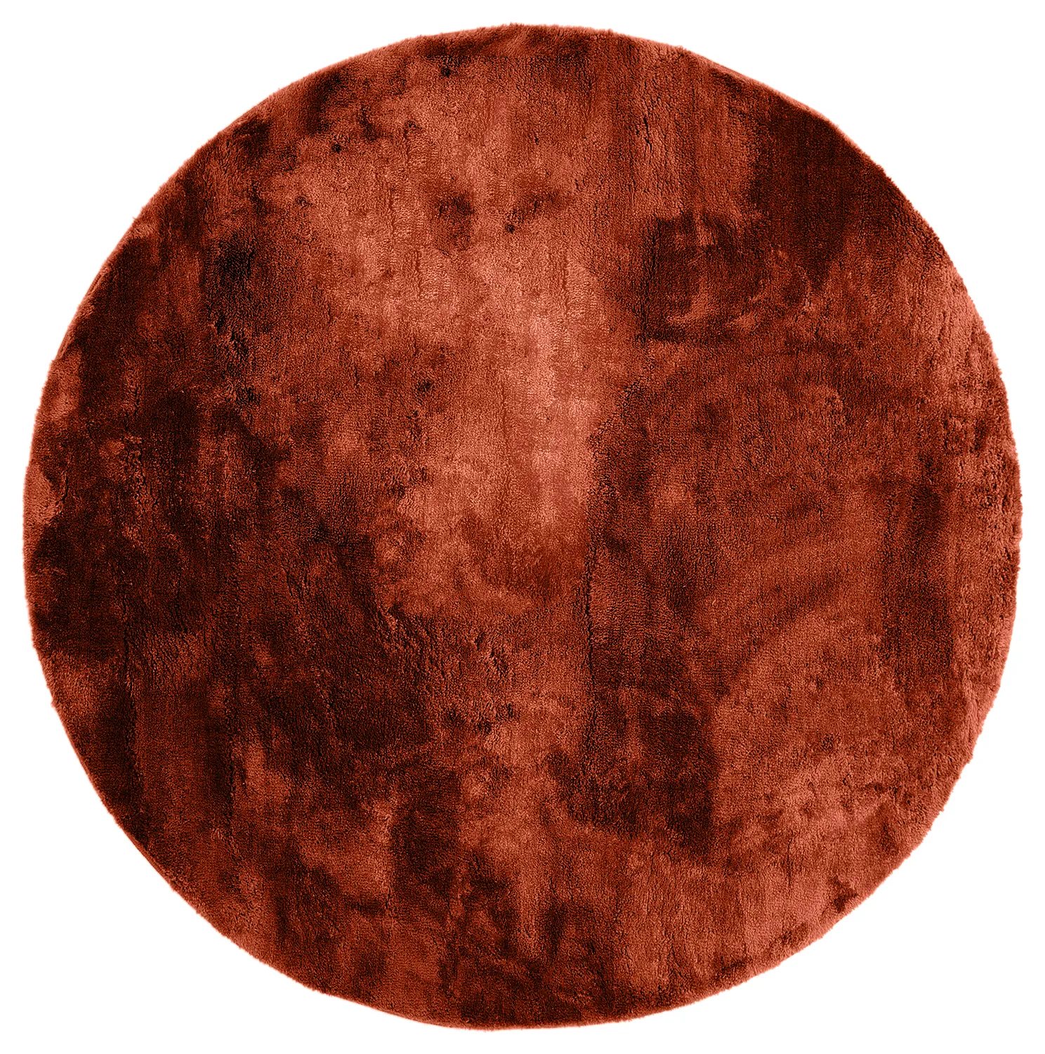 Tapis ronds - Aranga Super Soft Fur (rouge)