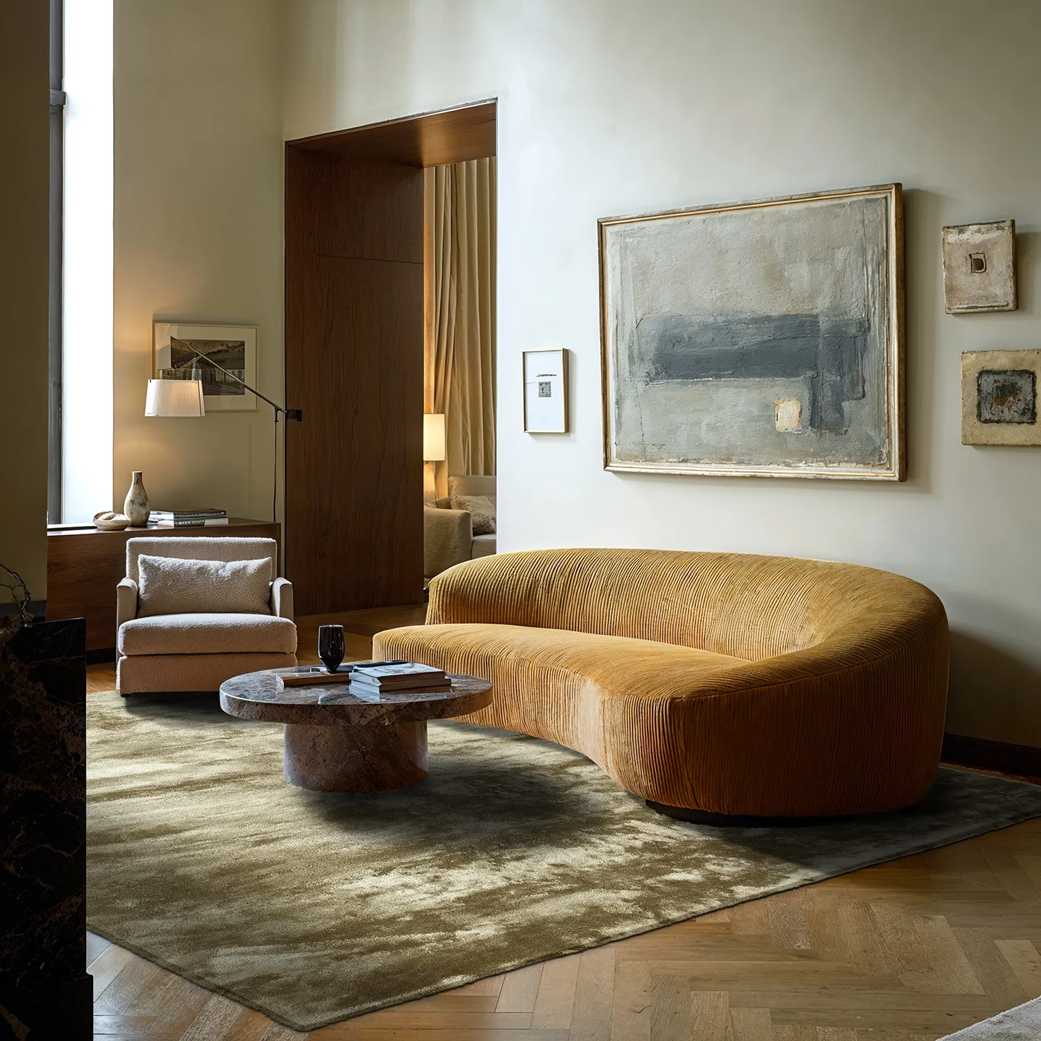 Hochflorteppiche - Aranga Super Soft Fur (hellgrün)