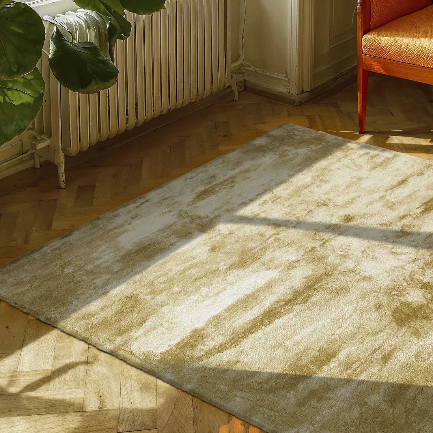 Hochflorteppiche - Aranga Super Soft Fur (hellgrün)