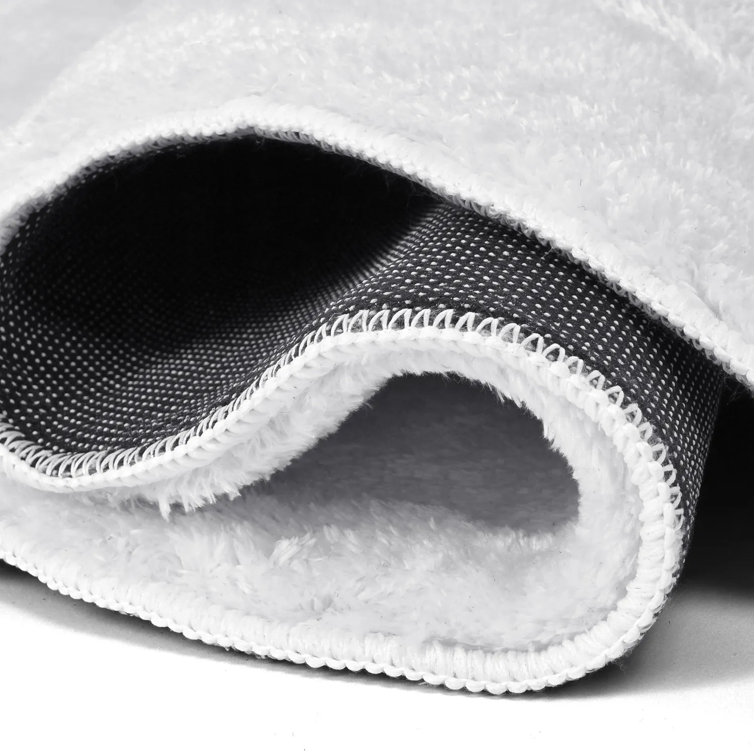 Welligem Hochflorteppich - Aranga Super Soft Fur (weiß)