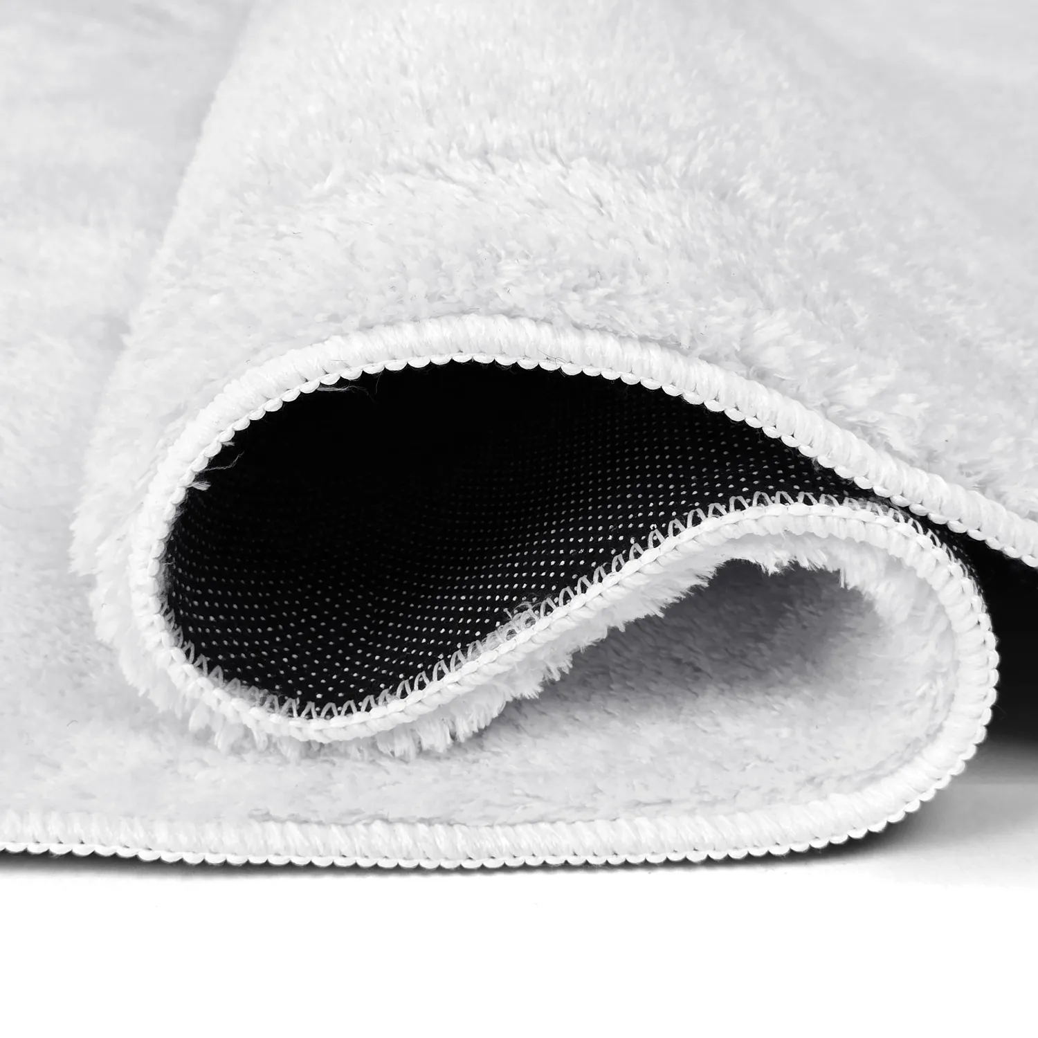 Ovaler Hochflorteppich - Aranga Super Soft Fur (weiß)