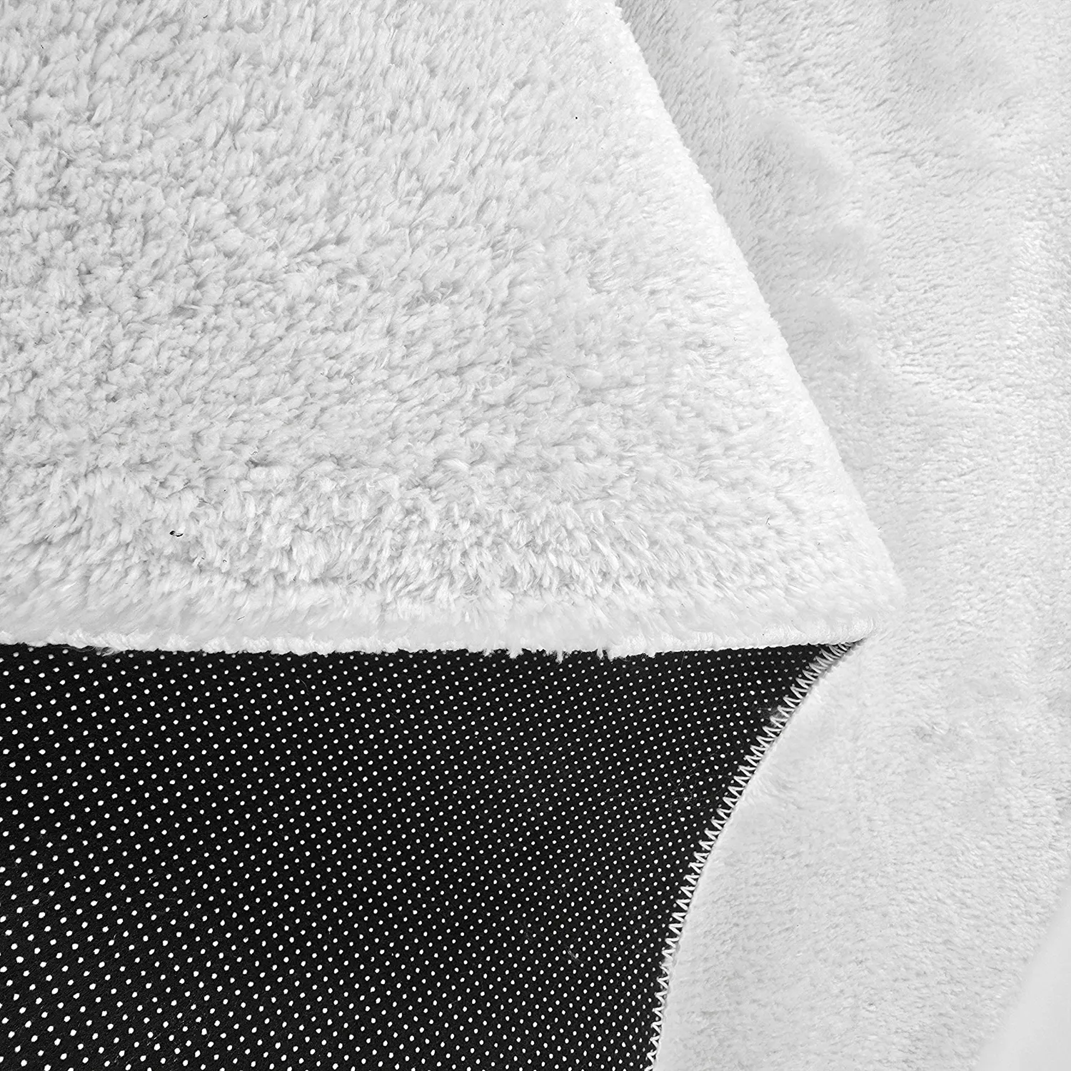 Ovaler Hochflorteppich - Aranga Super Soft Fur (weiß)