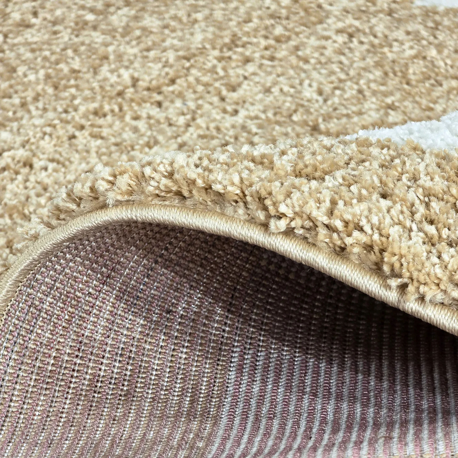 Hochflorteppiche - Asilah (beige/weiß)