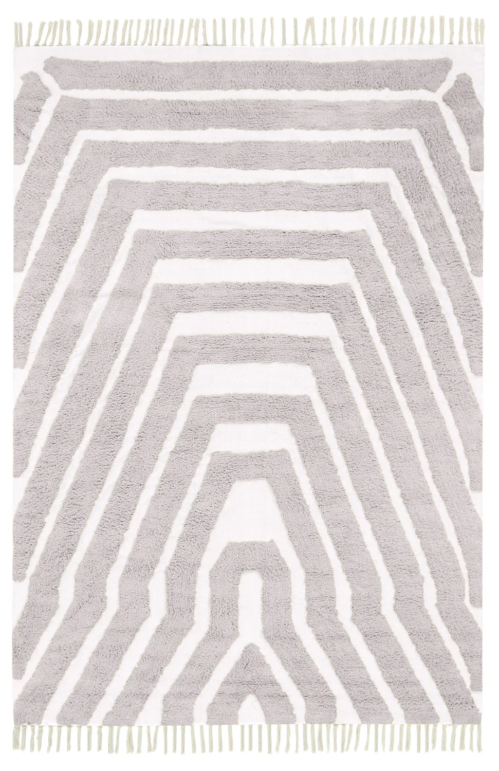 Hochflorteppiche - Callista Natural Cotton Shaggy (taupe)