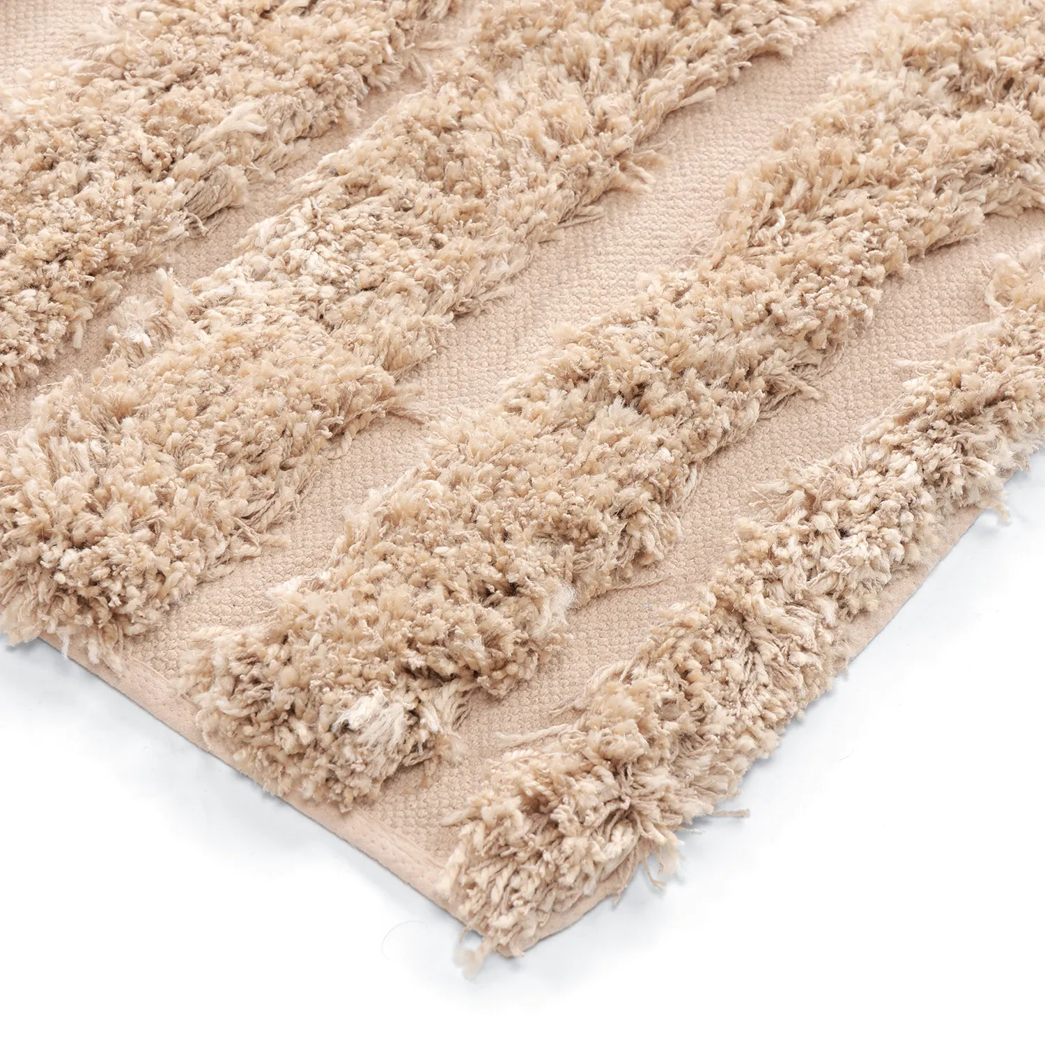 Hochflorteppiche - Cazorla Natural Cotton Shaggy (beige)