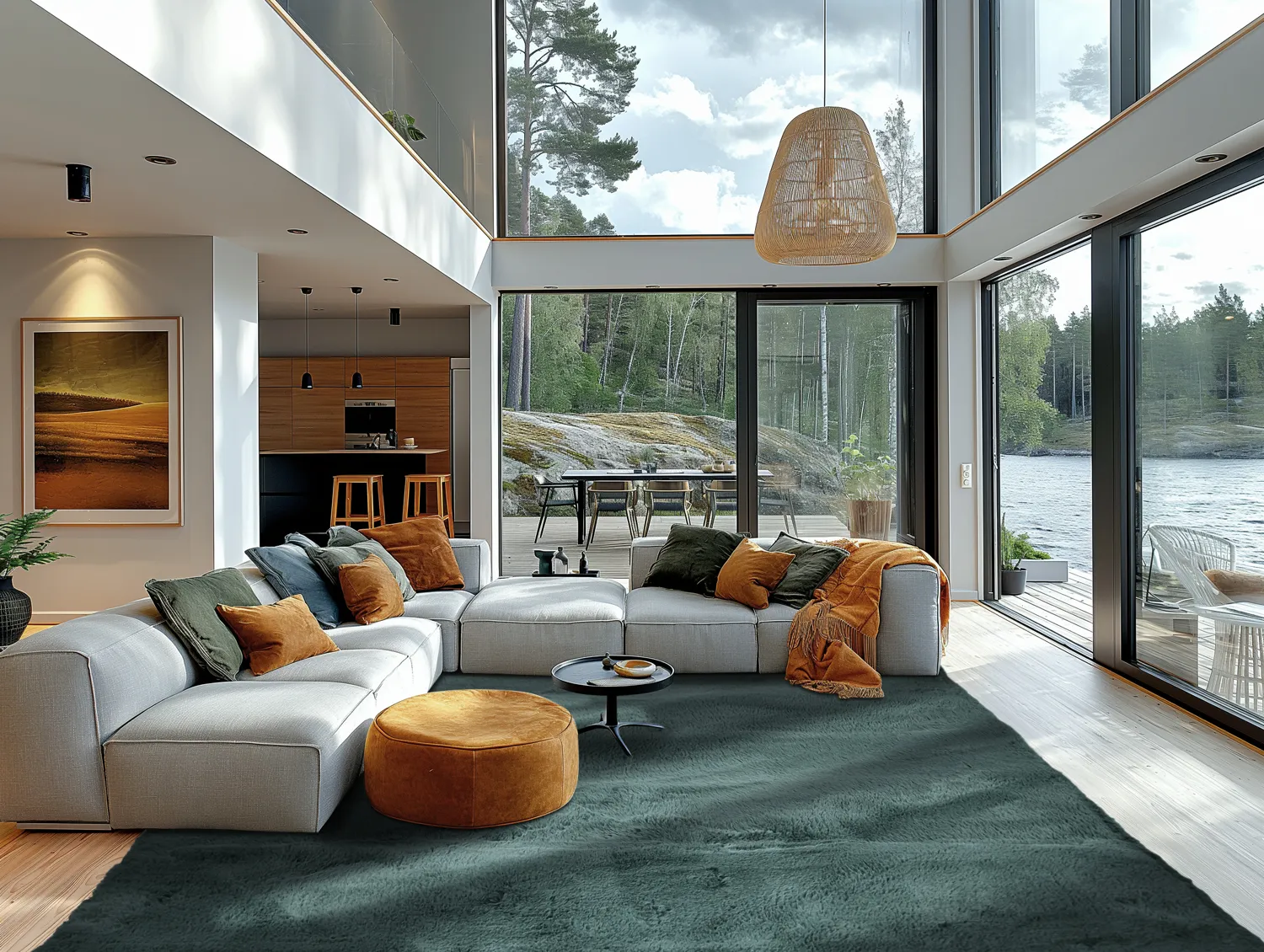 Hochflorteppiche - Cloud Super Soft (grün)