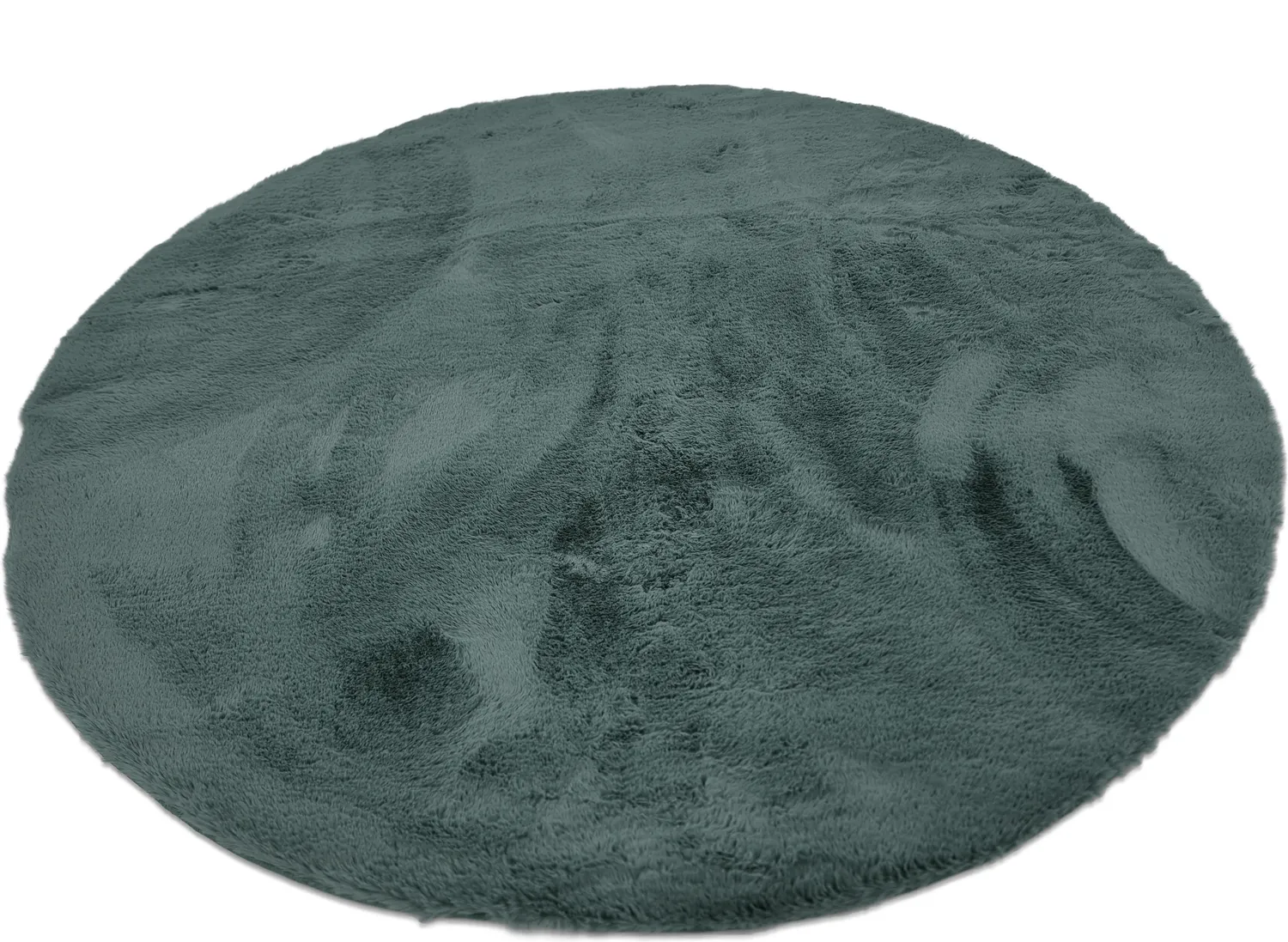 Runde Teppiche - Cloud Super Soft (grün)