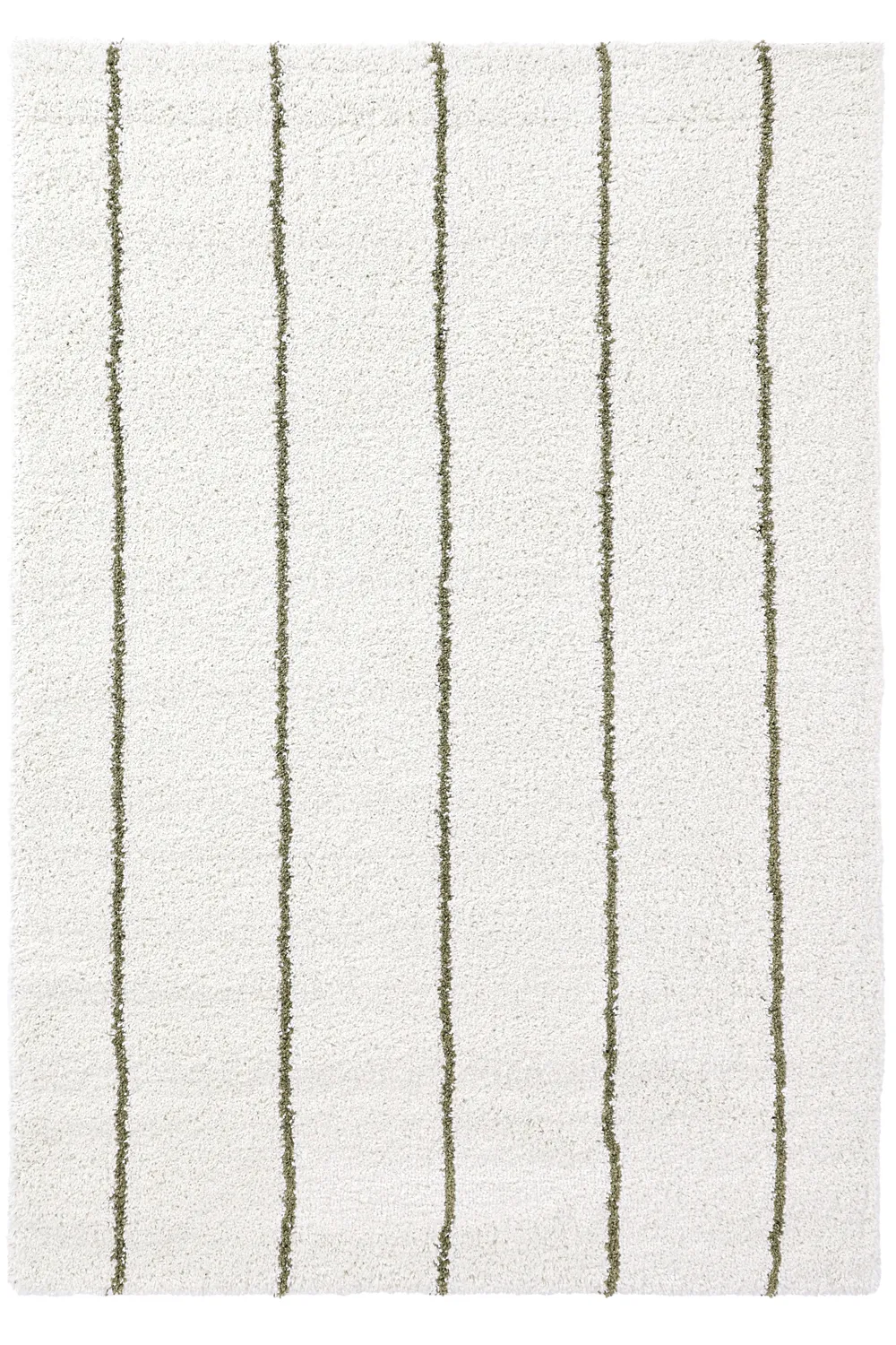Hochflorteppiche - Eze (weiß/grün)