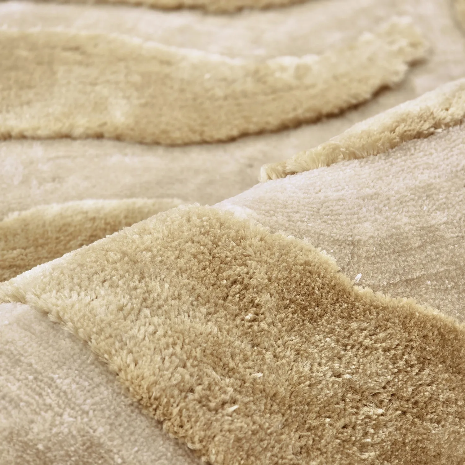 Hochflorteppiche - Fergana (creme/beige)