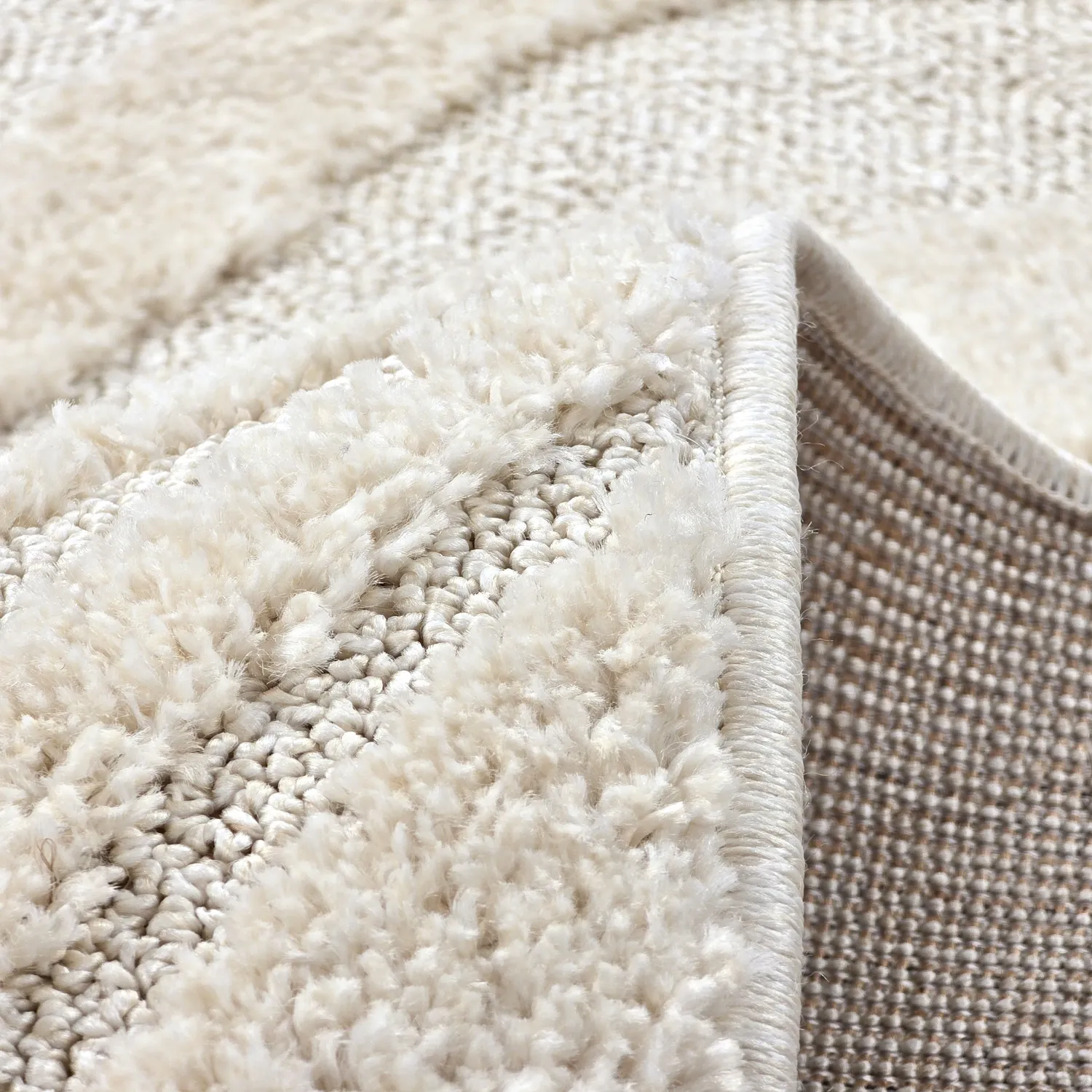 Hochflorteppiche - Gifu (cremefarben)