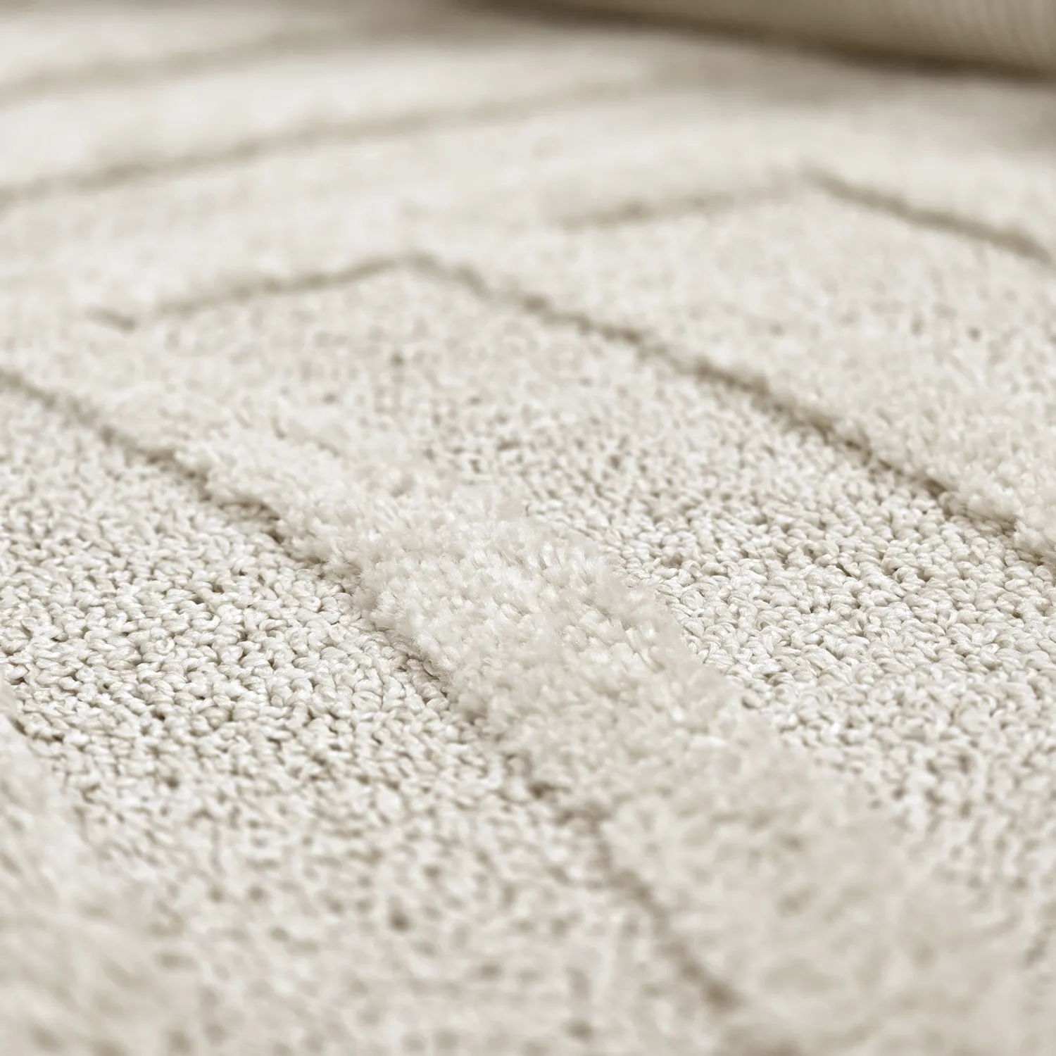 Hochflorteppiche - Iwaki (cremefarben)